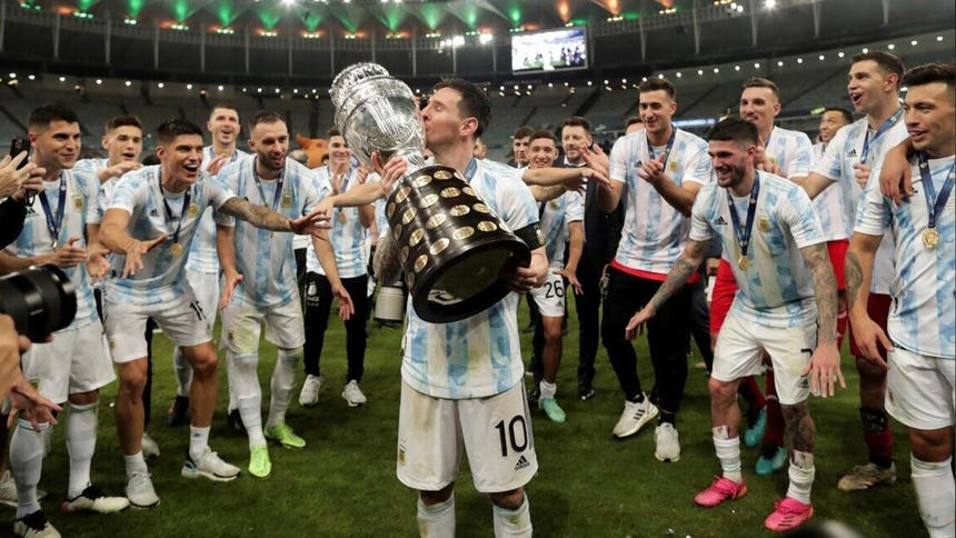 Argentina es el vigente campeón de la Copa América.e