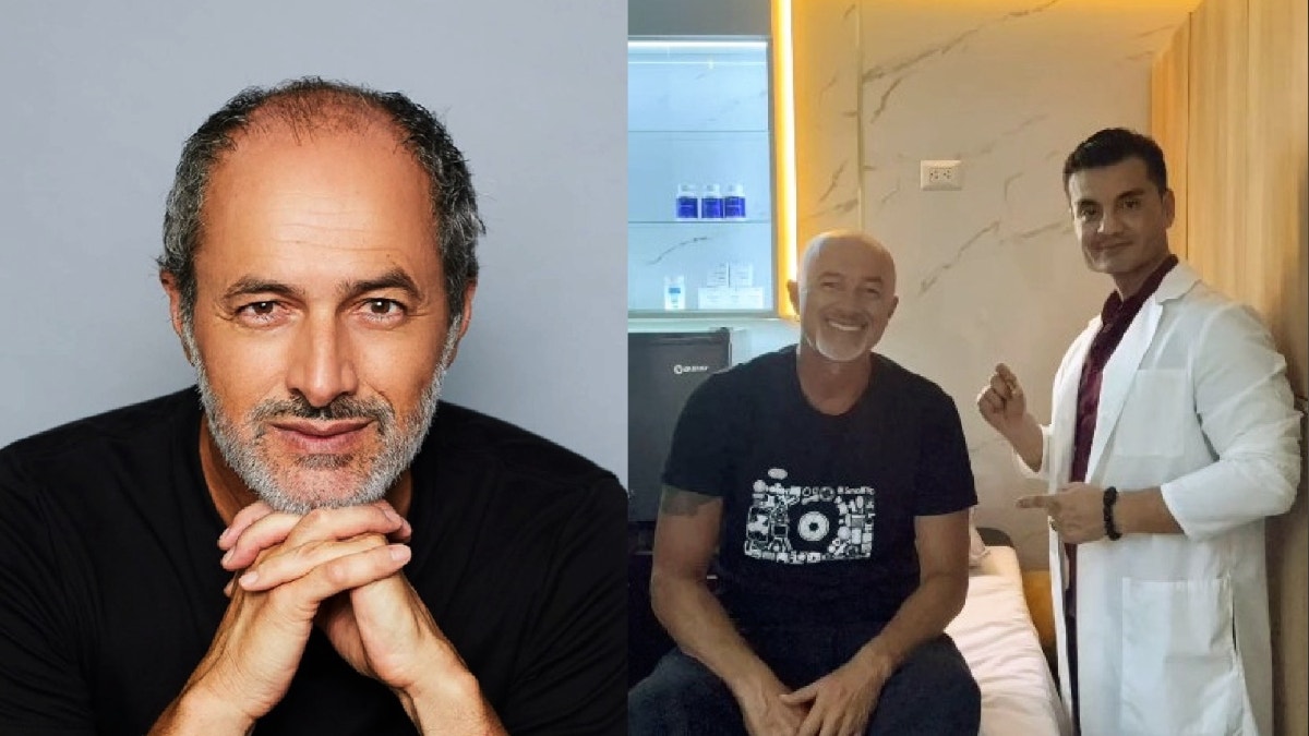 A sus 61 años, Carlos Alcántara se coloca 'chip de la juventud' ante rumores de separación de su esposa