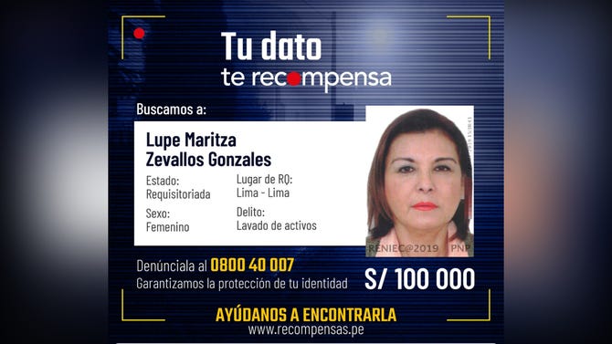 Capturan a Lupe Zevallos en San Borja: cumplirá condena de 25 años de prisión por lavado de activos