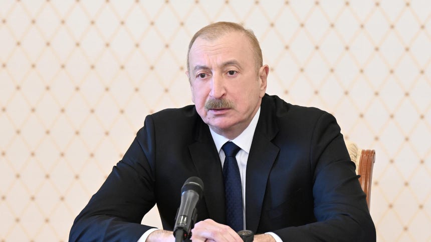 El líder azerbaiyano, Ilham Aliyev, aseguró que Azerbaiyán no participa ni participará en las operaciones contra el vecino Irán, donde viven muchos azerbaiyanos étnicos.