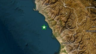 Un sismo de magnitud 3.4 se sintió en Lima esta mañana