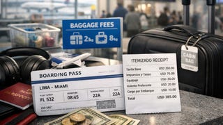 ¿Sabes qué incluye el precio de tu pasaje aéreo? Nueva norma obliga a detallar todos los cargos