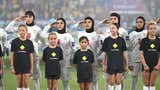 Cambio de actitud: futbolistas iraníes cantaron su Himno en el segundo partido de la Copa Asiática Femenina 2026 [FOTOS]