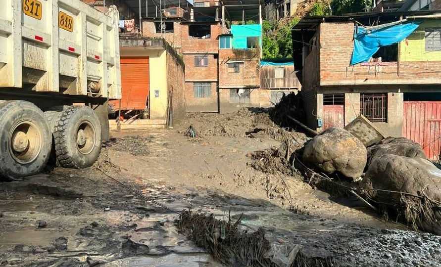 Mundaca informó a RPP que en estos momentos vienen realizando las evaluaciones con personal de Defensa Civil y visitas a toda la zona afectada del distrito.