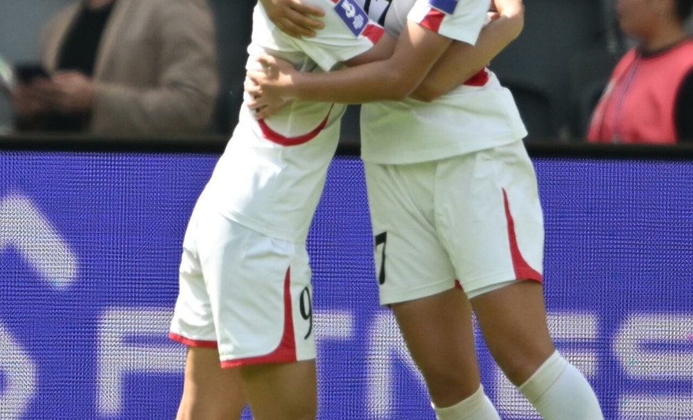 Las norcoreanas lograron su segunda victoria en el torneo, luego de que en la primera jornada golearan 3-0 a Uzbekistán.