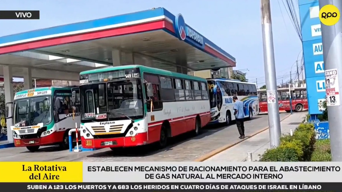 Gobierno establece mecanismo de racionamiento de gas natural para asegurar el abastecimiento del mercado interno