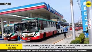 Gobierno establece mecanismo de racionamiento de gas natural para asegurar el abastecimiento del mercado interno