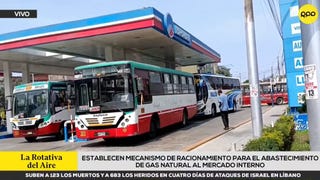 Gobierno establece mecanismo de racionamiento de gas natural para asegurar el abastecimiento del mercado interno