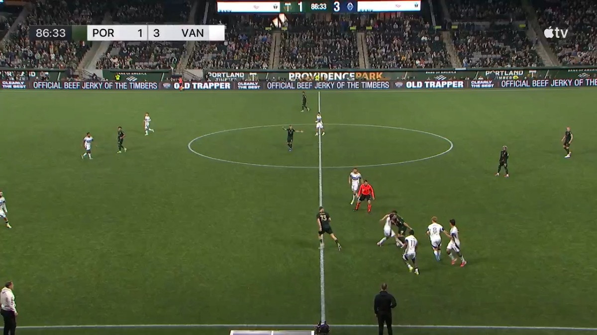 La asistencia del delantero peruano Kenji Cabrera.