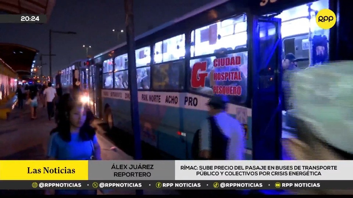 Buses de transporte público subieron los precios de los pasajes ante la crisis del gas natural