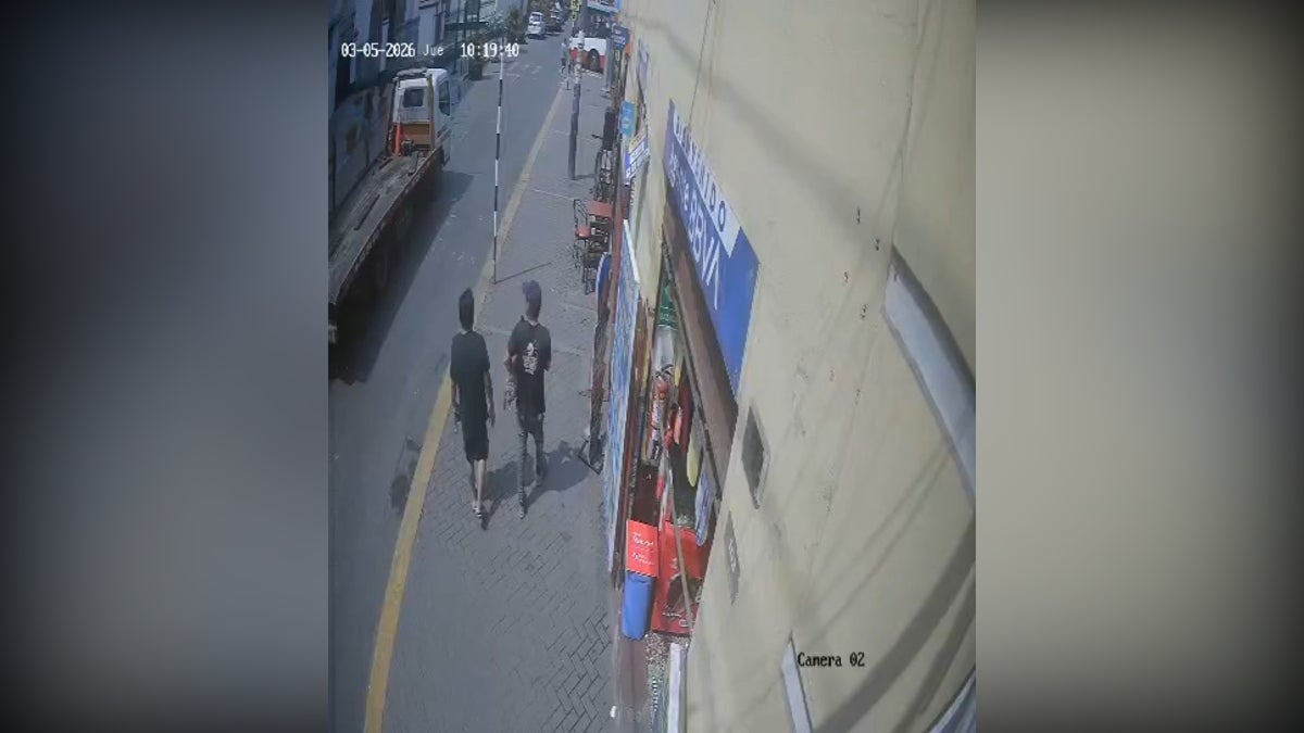 Las cámaras de seguridad confirmaron que dos hombres huyeron con el animal de raza bulldog francés por el jirón Chiclayo. 