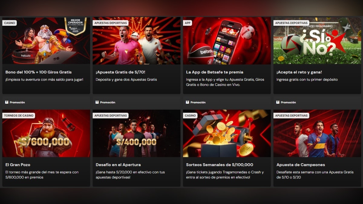 Bono de bienvenida Betsafe
