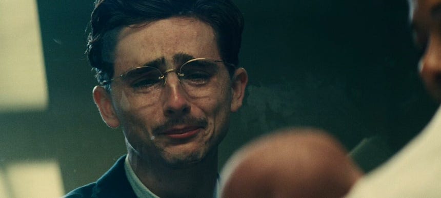 Timothée Chalamet protagoniza 'Marty supremo', película por la que está nominado al Oscar a Mejor Actor.