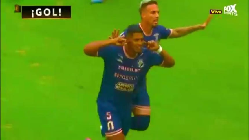 Edson Castillo marcó el 1-0 para Carabobo