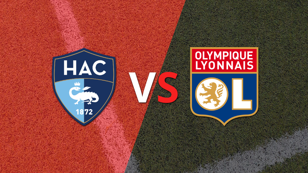 Le Havre AC luchará por vencer su racha negativa frente a Olympique Lyon