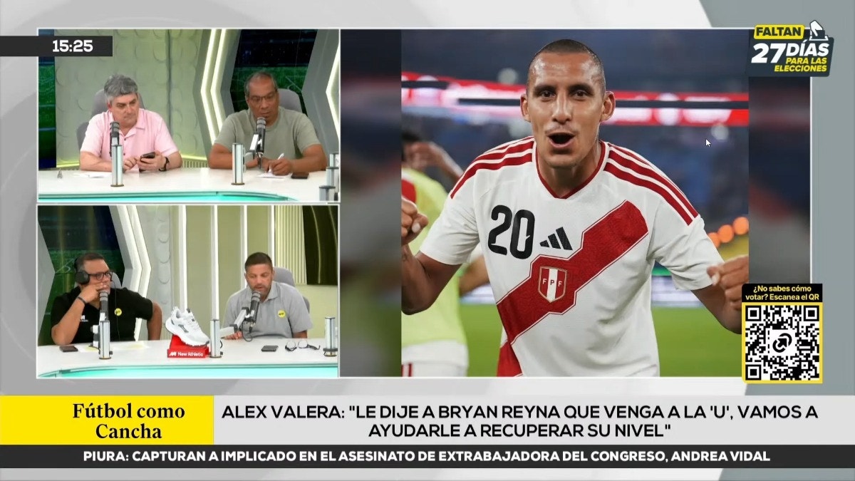 Alex Valera sobre su deseo de ser el goleador de la Selección Peruana