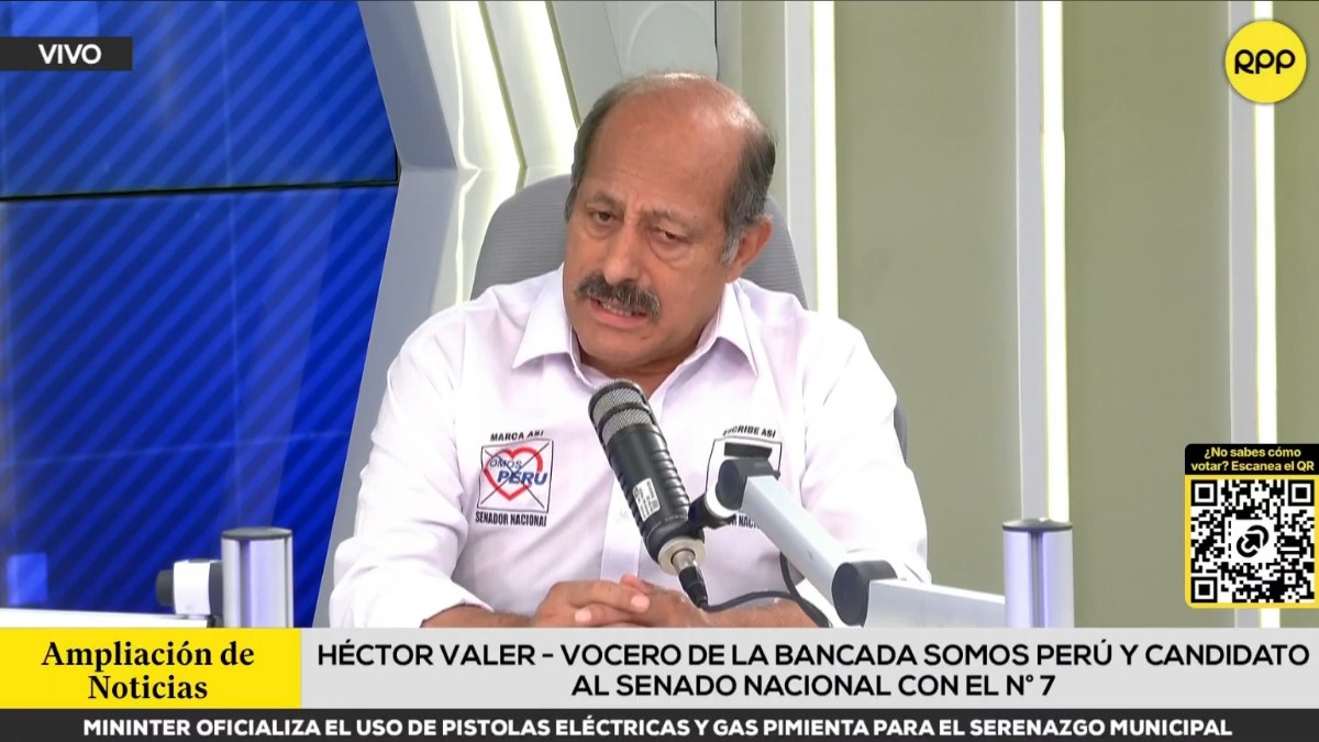 Valer detalló que la decisión de su respaldo responde a compromisos concretos asumidos por la primera ministra Miralles