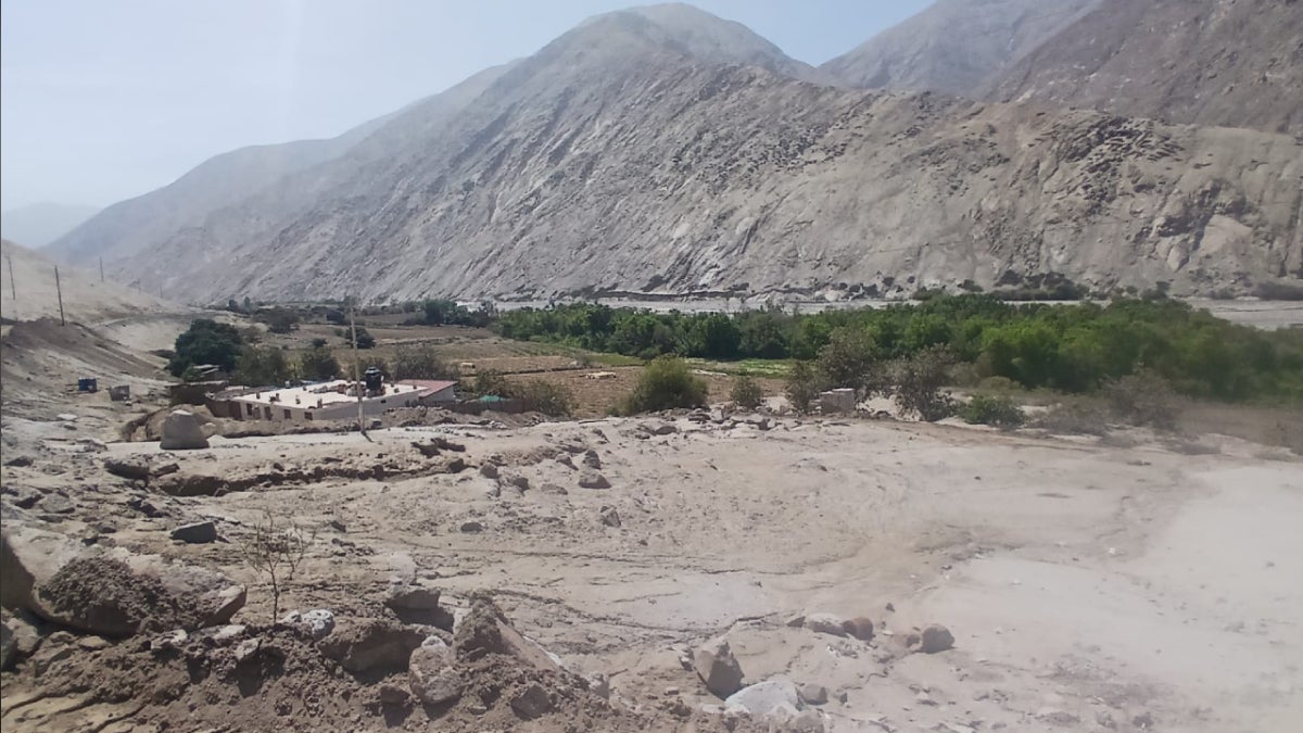 Toda esta zona de Caravelí ha quedado practicamente desértica