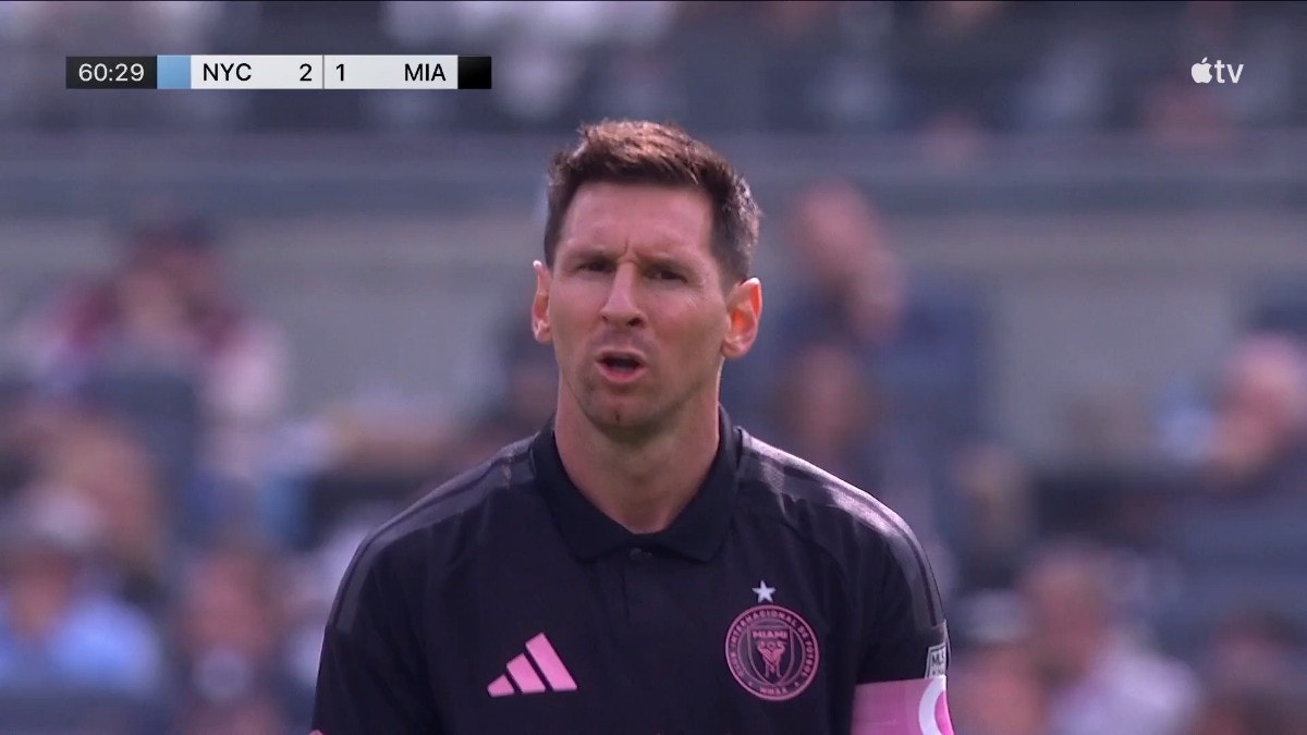 Así fue el gol de Messi frente al Inter Miami.