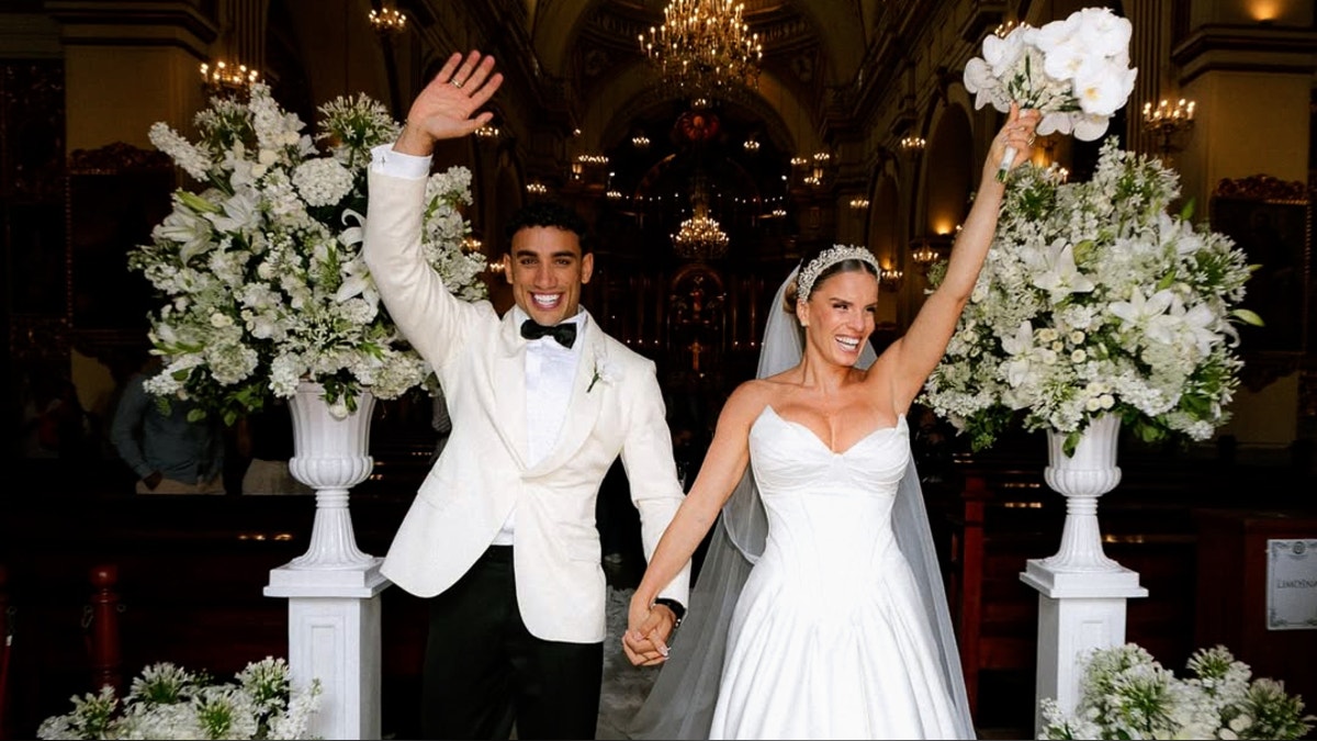 Alejandra Baigorria y Said Palao se casaron el 26 de abril de 2025 en la iglesia de San Pedro.