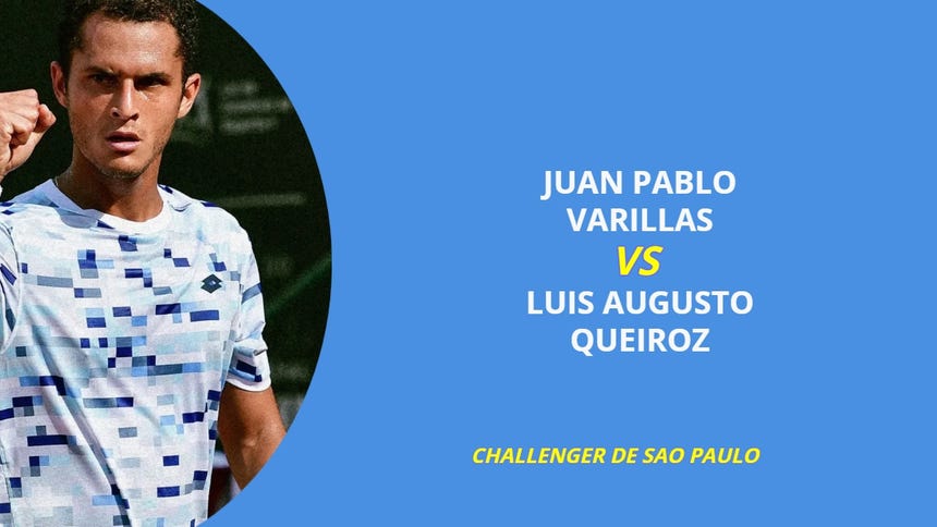Juan Pablo Varillas vs Luis Augusto Queiroz EN VIVO: ¿a qué hora juegan y dónde ver la primera ronda del Challenger de Sao Paulo?