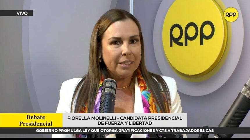 Fiorella Molinelli cuestiona su inclusión en juicio por caso Chinchero y denuncia 