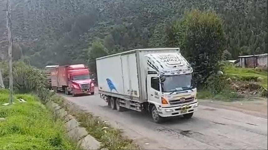 Ayacucho: transportistas levantan paro por mal estado de la vía Los Libertadores y dan tregua de 10 días