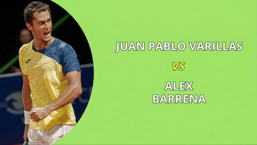 Juan Pablo Varillas vs Alex Barrena EN VIVO: ¿a qué hora juegan y dónde ver octavos de final Challenger Sao Paulo?