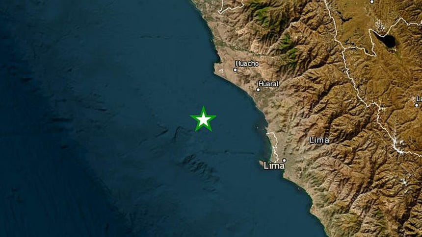 Un sismo de magnitud 3.7 remeció la región Lima esta madrugada