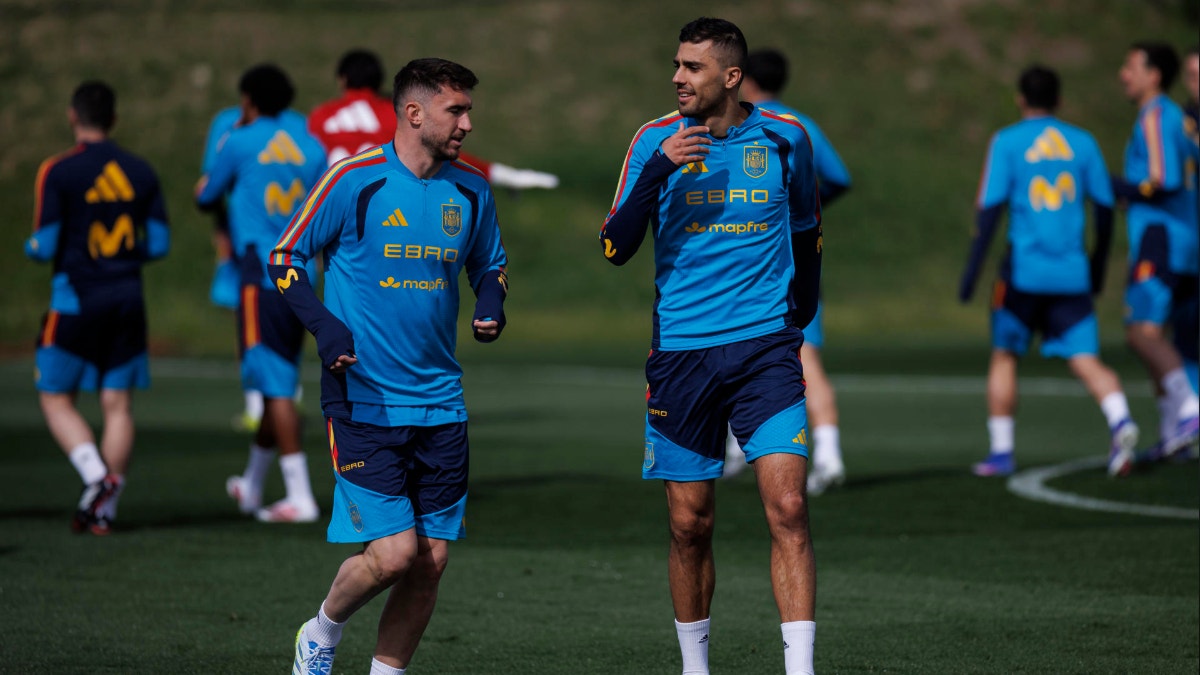 Rodri es parte de la selección española que dirige Luis de la Fuente.