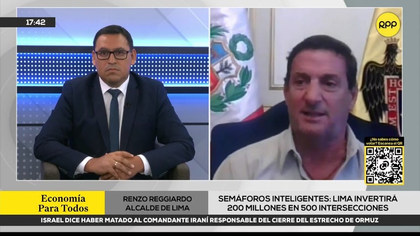 Renzo Reggiardo sobre si postulará a la Alcaldía de Lima: 