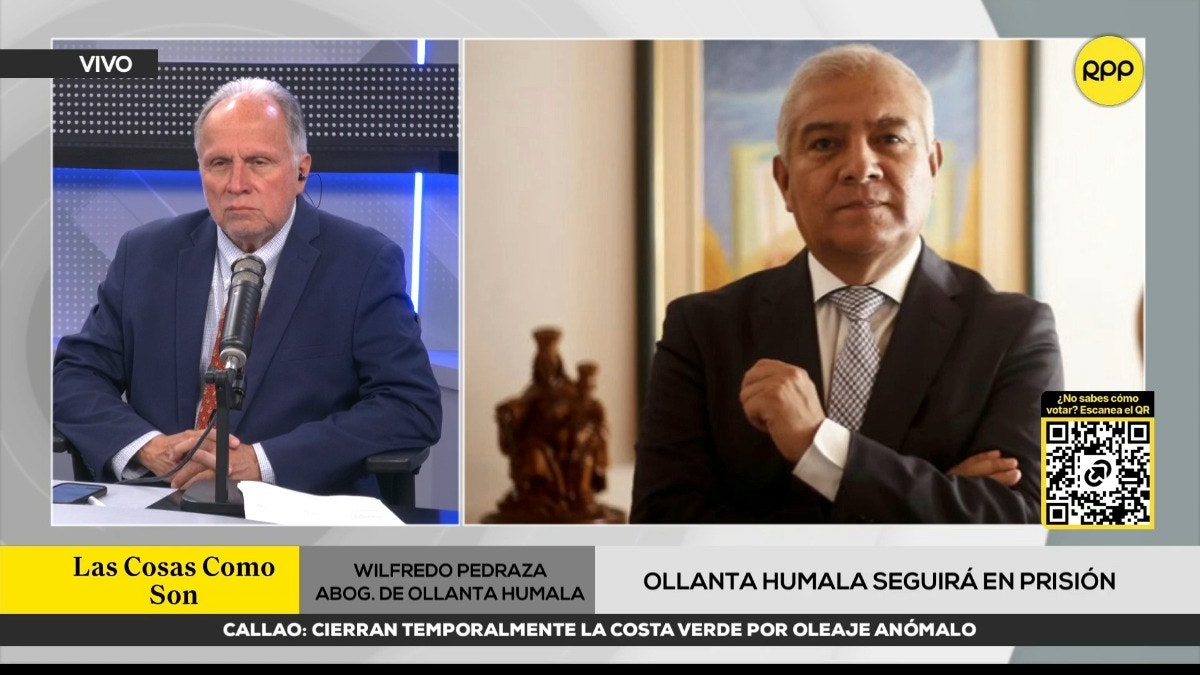 Poder Judicial rechaza suspender ejecución de condena contra Ollanta Humala