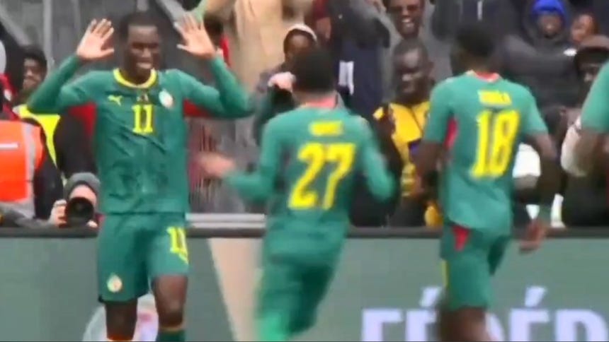 Salida rápida y gol: Nico Jackson marcó el 1-0 de Senegal ante Perú en París [VIDEO]