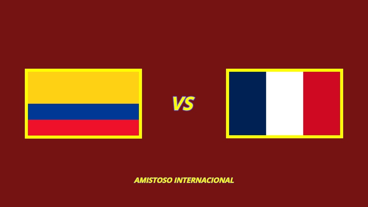 Colombia vs Francia EN VIVO | Guía de TV amistoso internacional