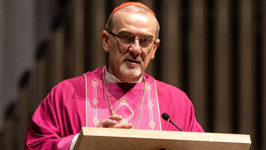 Policía israelí impide al Patriarca Latino de Jerusalén dar la misa del Domingo de Ramos