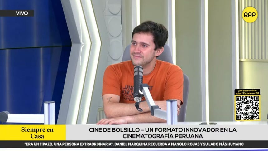 Cine en vertical y hecho en Perú: la apuesta de Luis Alonso Castañeda por el “cine de bolsillo”