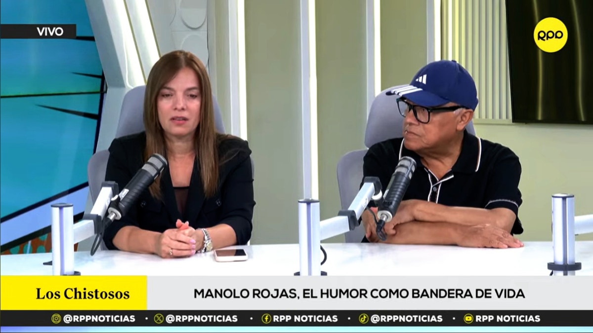 Patricia Alquinta y Román ‘El Ronco’ Gámez recordaron al querido Manolo Rojas en Los Chistosos.