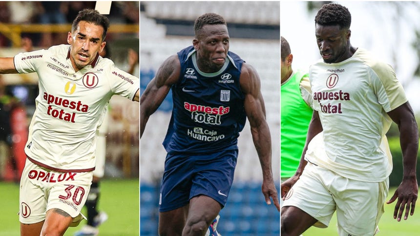 Universitario vs Alianza Lima: ¿quiénes son los debutantes en el clásico?