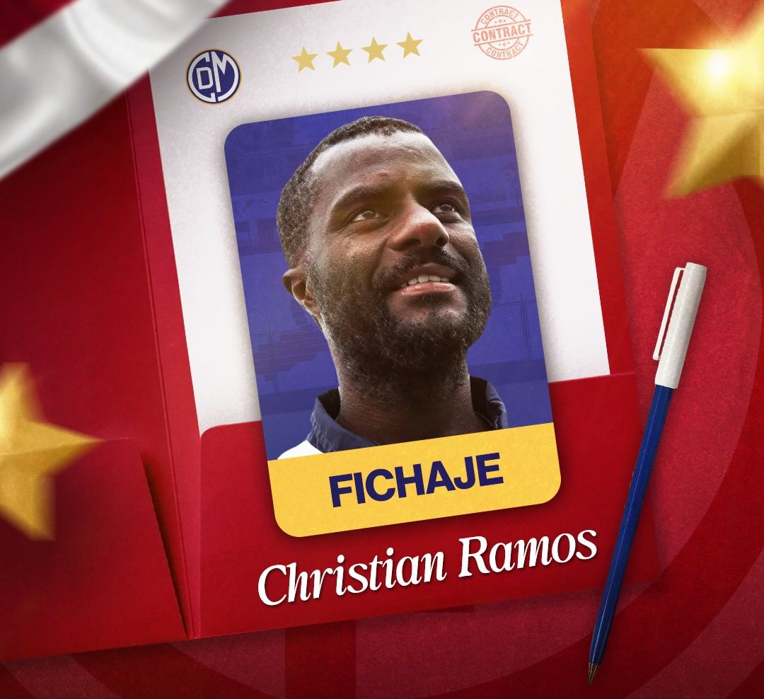El contrato de Christian Ramos en Municipal es por todo el 2026.