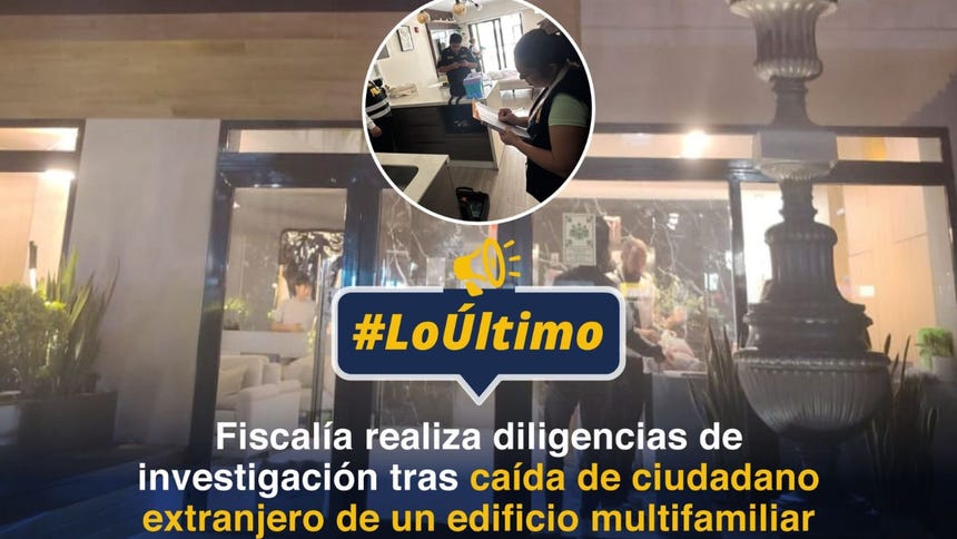 Ciudadano extranjero fallece tras caída desde edificio en Barranco