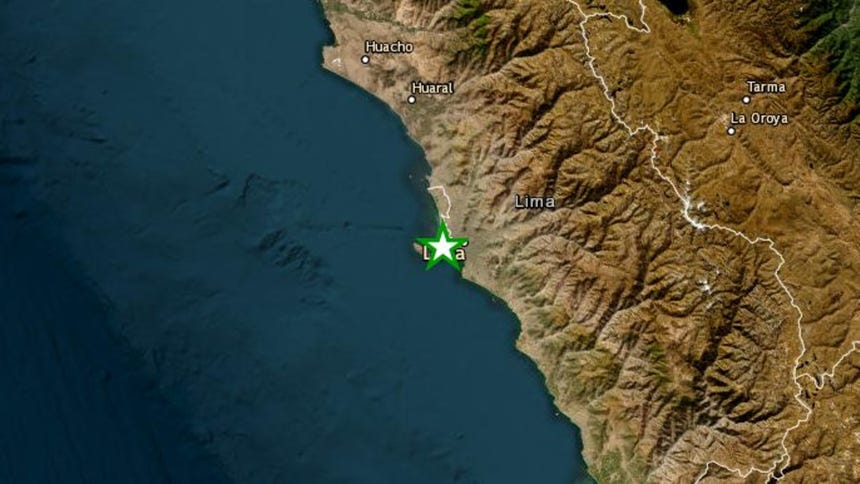 Un sismo de magnitud 3.8 remeció Lima y Callao esta tarde