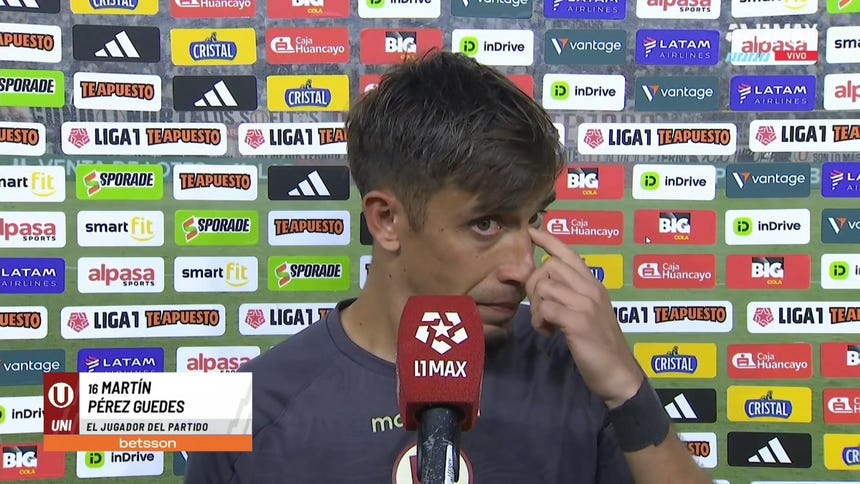 Pérez Guedes se emocionó hasta las lágrimas tras triunfo de Universitario: 