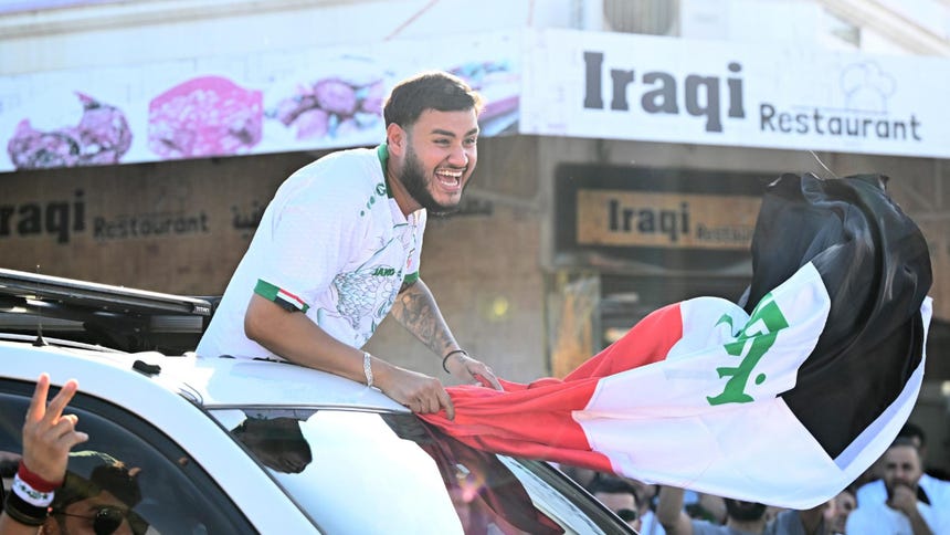 Desde sellos postales hasta calles con su nombre: los homenajes que recibió la Selección de Irak tras clasificar al Mundial