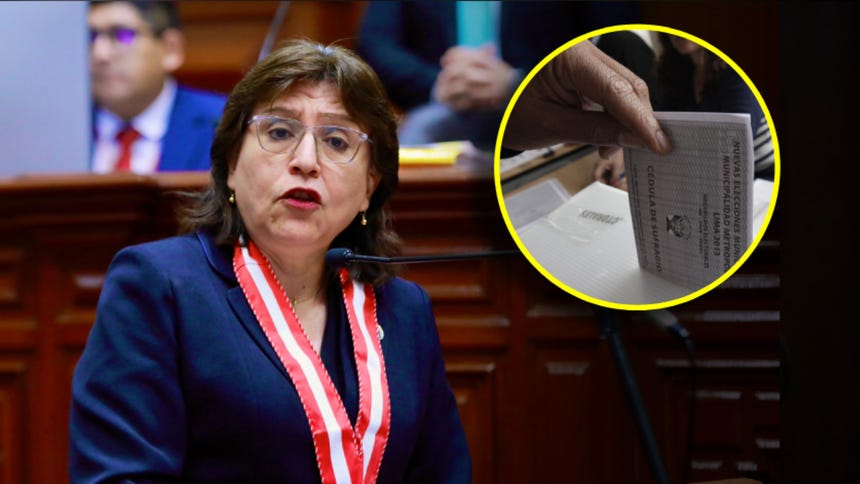 Delia Espinoza sobre elecciones generales: 