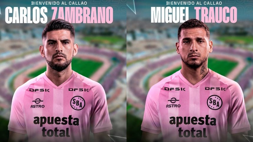 Sport Boys Sign Carlos Zambrano and Miguel Trauco