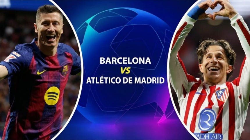 Barcelona vs Atlético Madrid EN VIVO: se miden en partido de ida por cuartos de Champions League 2026