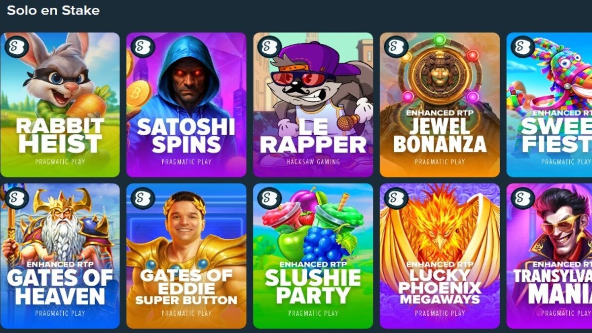 Juegos originales de Stake