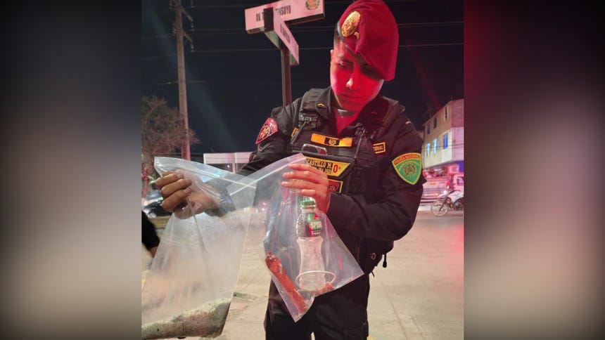 Trujillo: detienen a hombre que escondía una dinamita en una botella para atentar contra un local