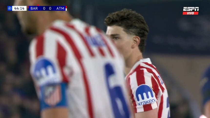 Así fue el golazo del argentino Julián Álvarez.