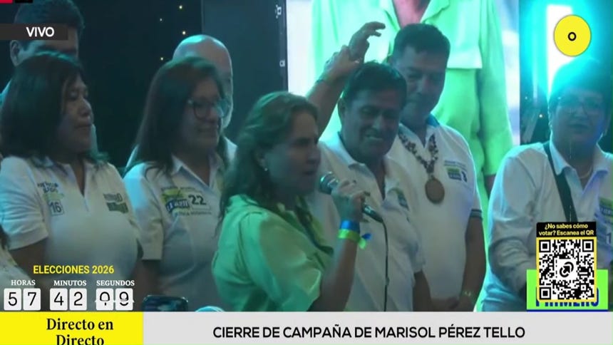 Marisol Pérez Tello cierra su campaña en San Juan de Lurigancho con promesas de seguridad y reforma policial